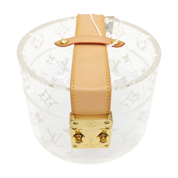 BOX SCOTT Monogram Plastic Clear