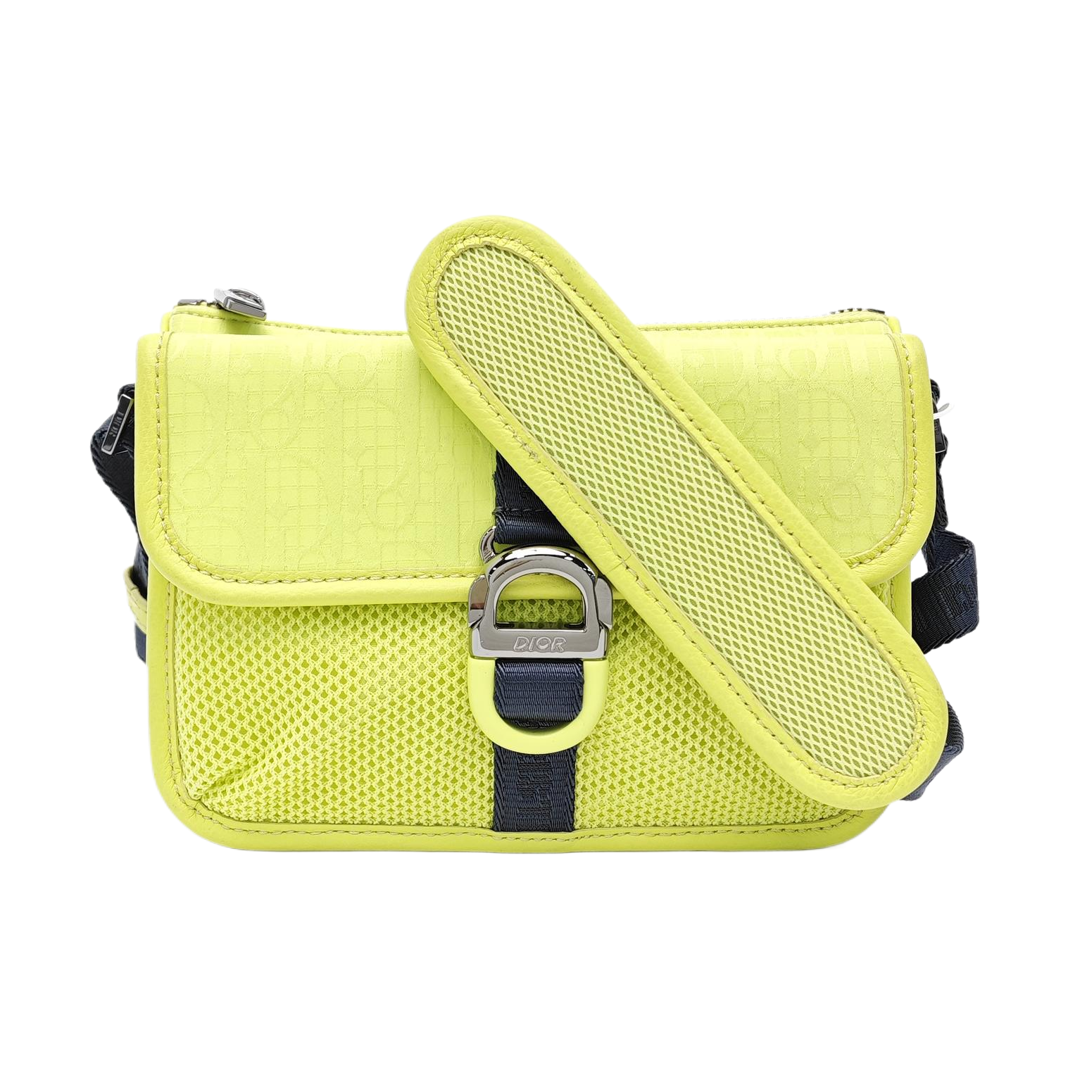 Fabric Shoulder Bag Green