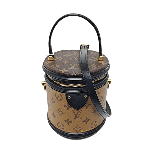 CANNES PM Monogram Coated Canvas Brown