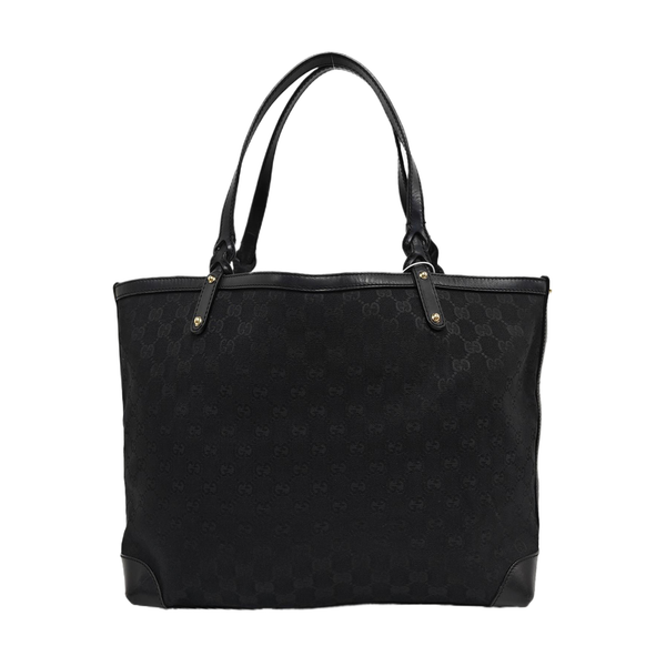 Monogram Canvas Top Handle Bag Black