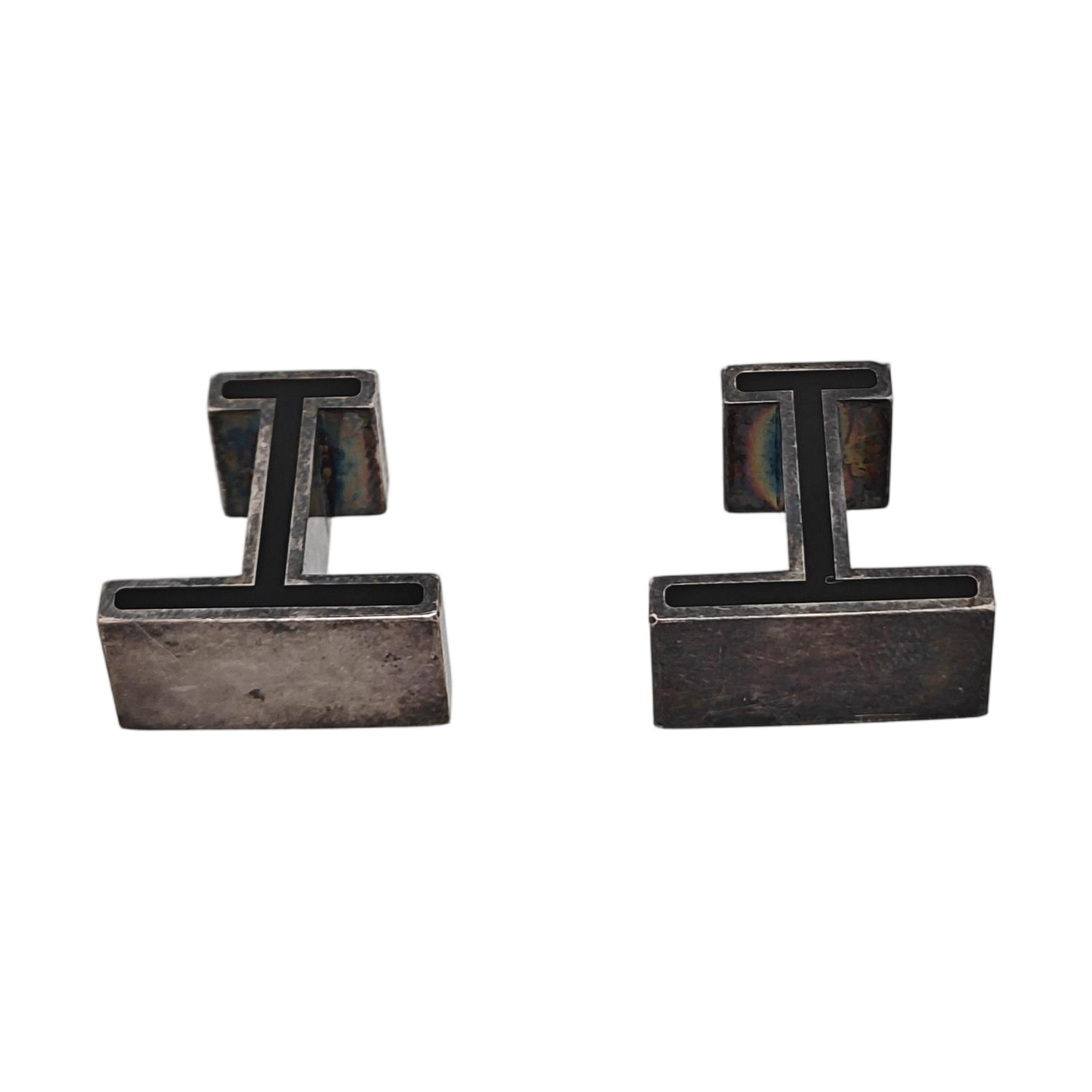 Metal Cufflink Gray