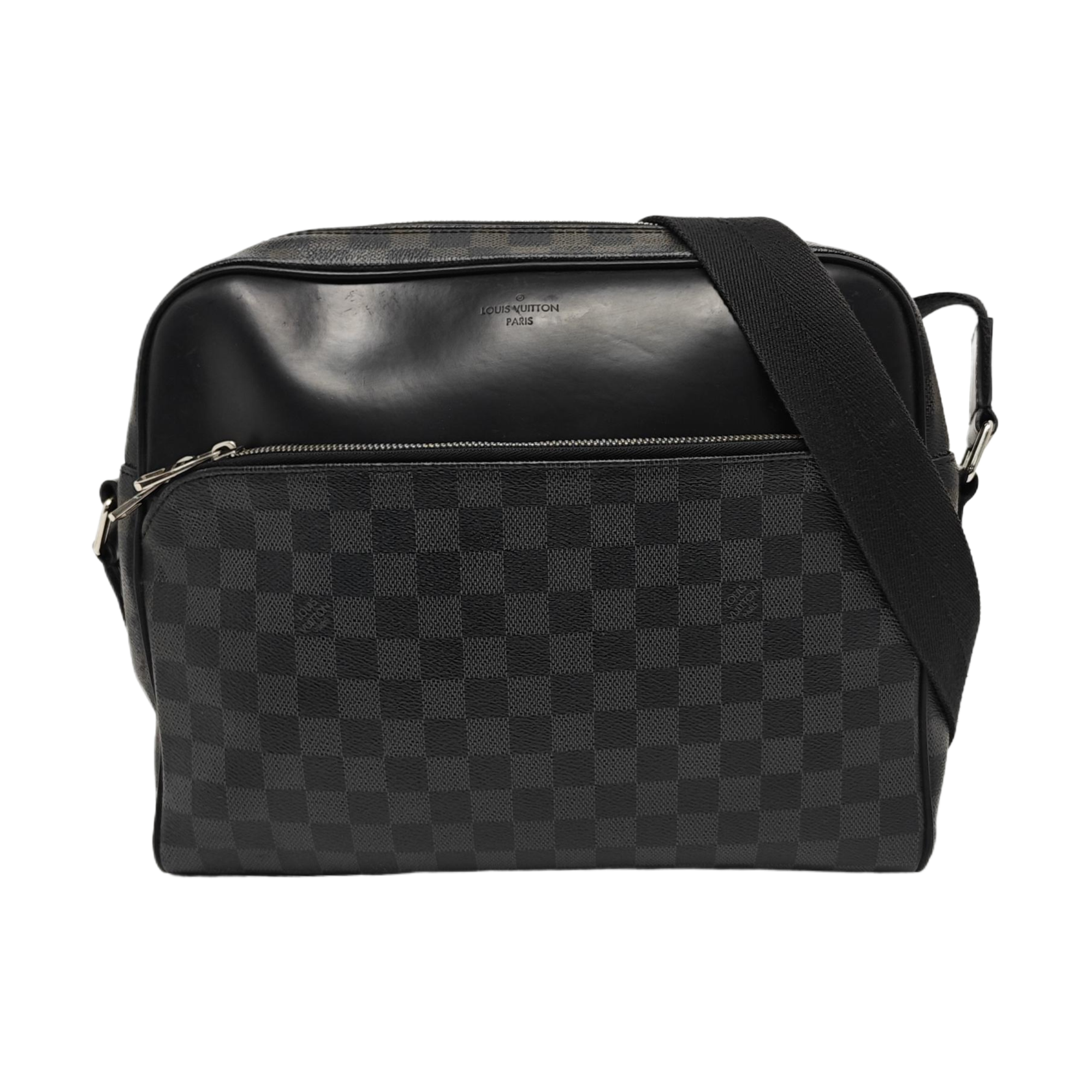DAYTON MM Damier Graphite Coated Canvas Gray