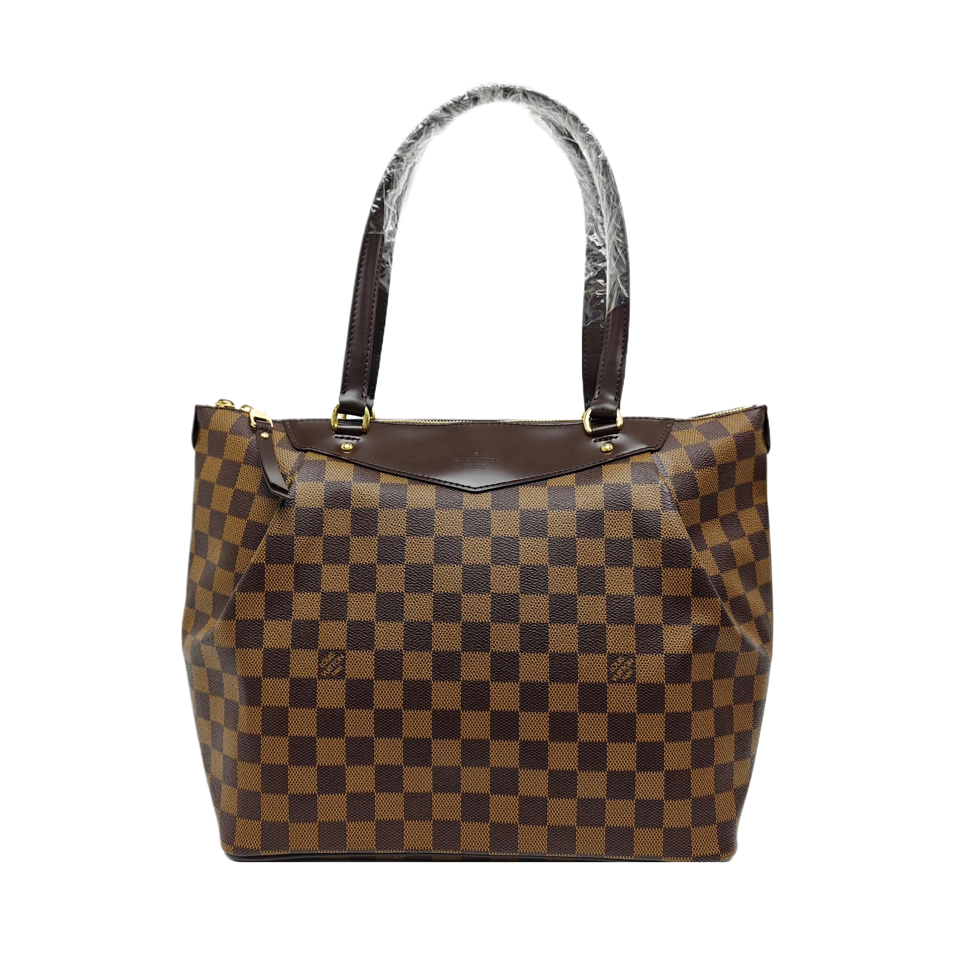 WESTMINSTER GM Damier Ebene Coated Canvas Brown