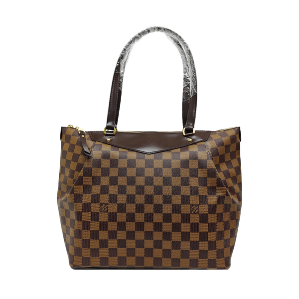 WESTMINSTER GM Damier Ebene Coated Canvas Brown