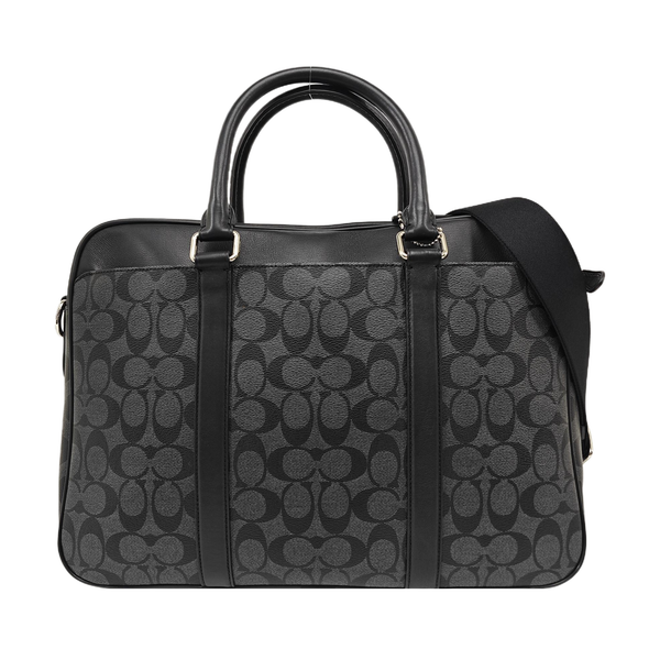 METROPOLITAN Monogram Coated Canvas Gray