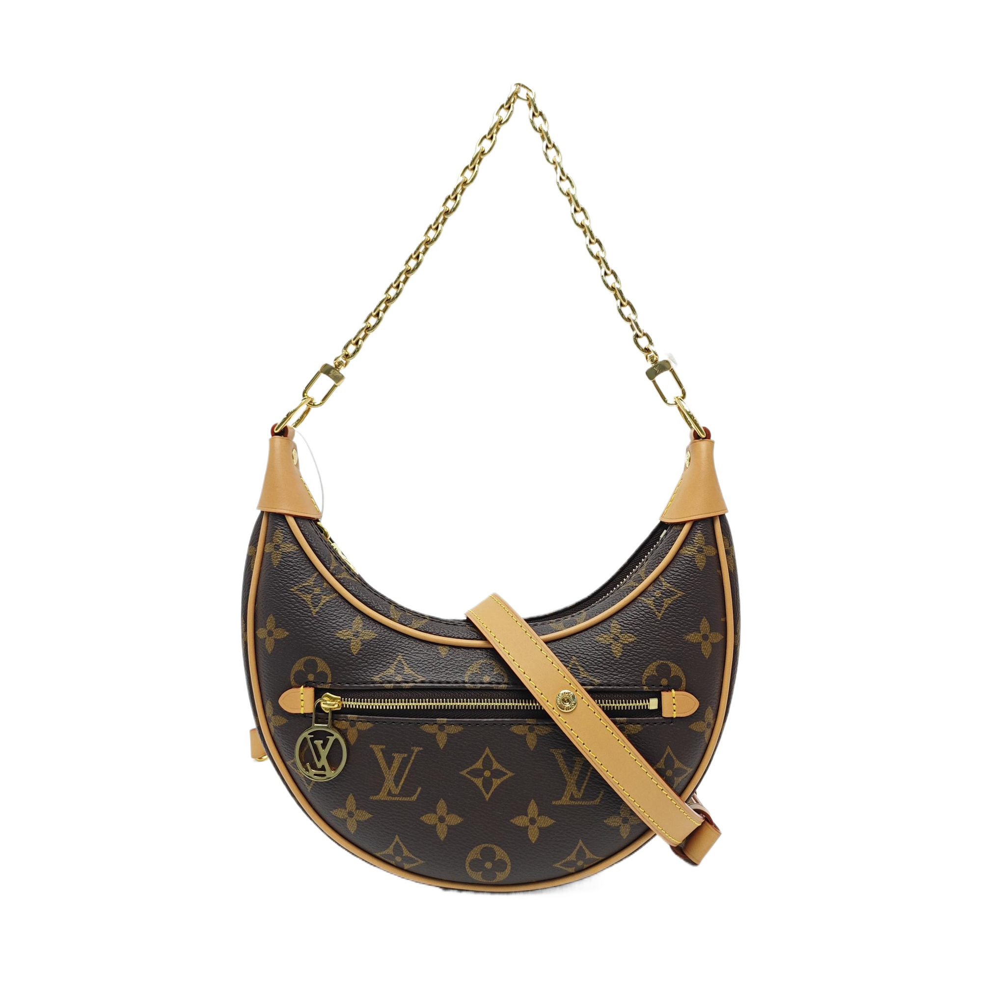 LOOP Monogram Coated Canvas Brown