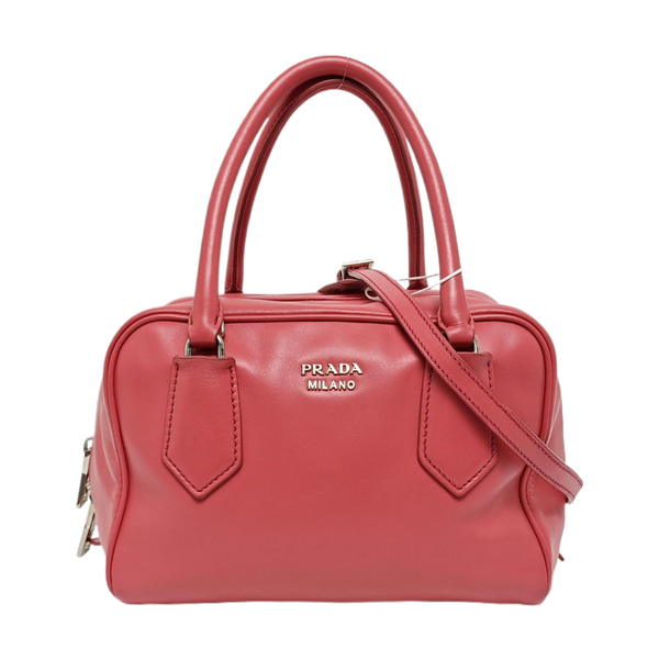 Calfskin Shoulder Bag Pink