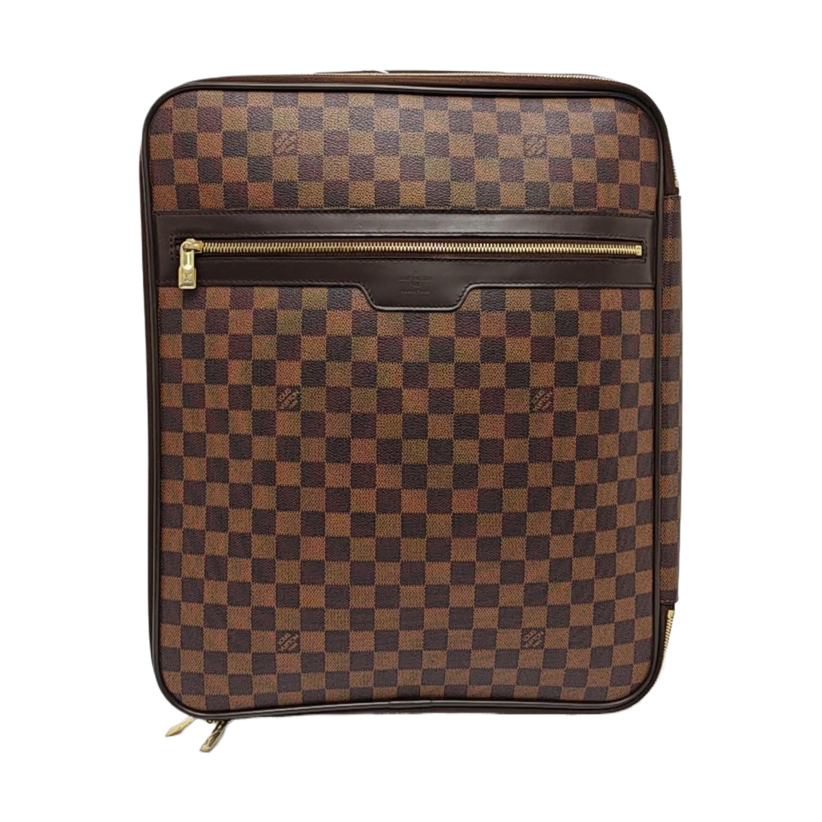 Authenticated pre-owned  PEGASE Damier Ebene Coated Canvas Brown - Luggage at Looply