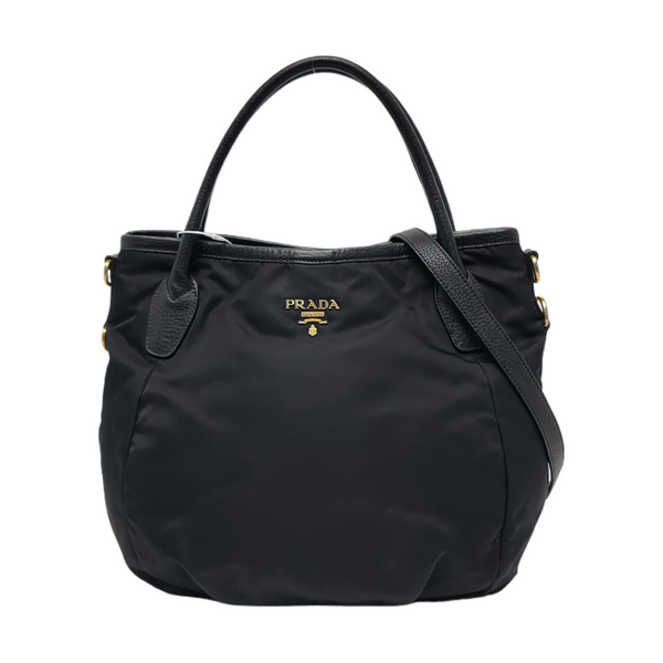 Nylon Tote Bag Black
