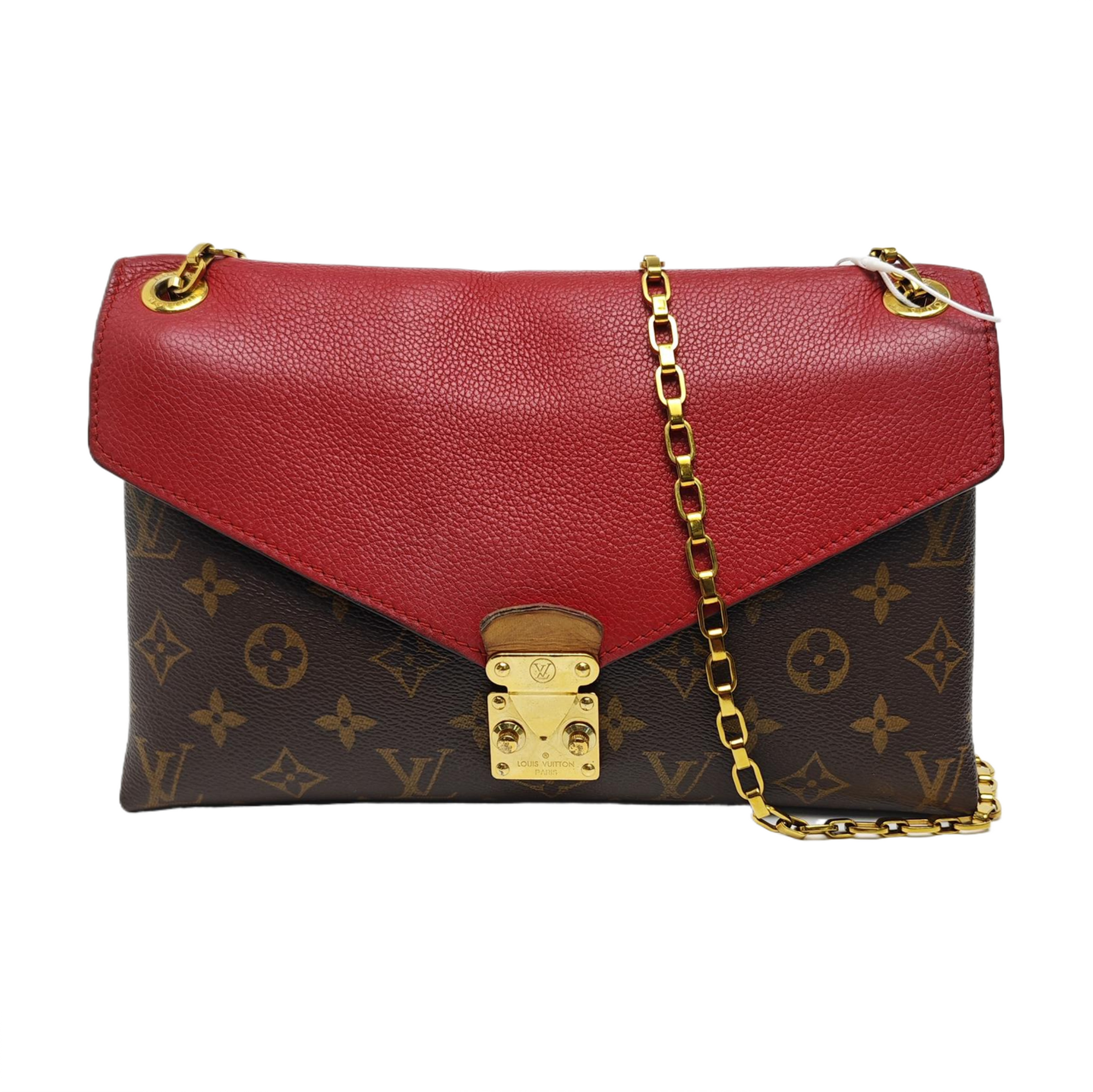 PALLAS BB Monogram Coated Canvas Brown
