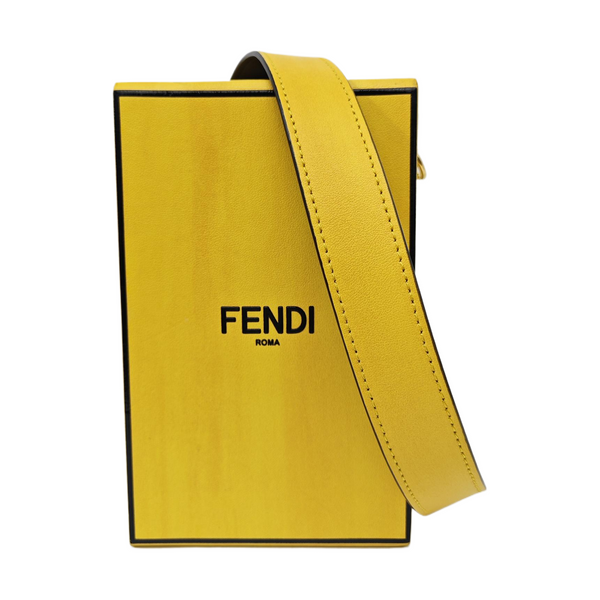 Calfskin Shoulder Bag Yellow