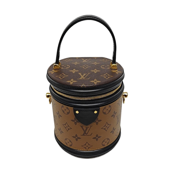 CANNES PM Monogram Coated Canvas Brown