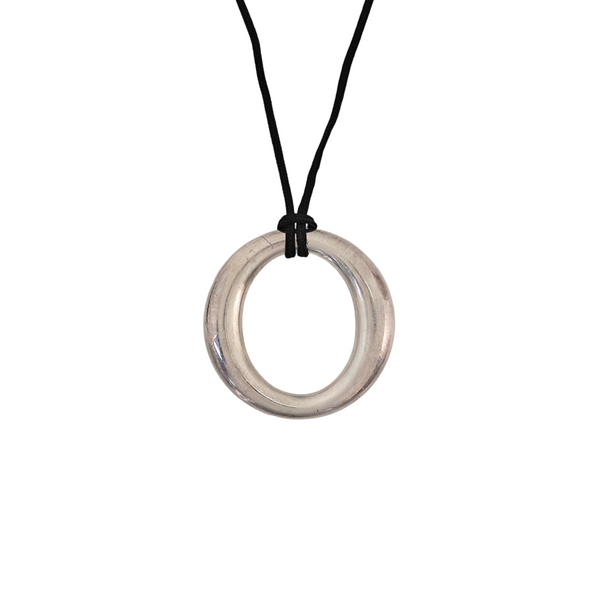 Elsa Peretti Fabric Black Necklace