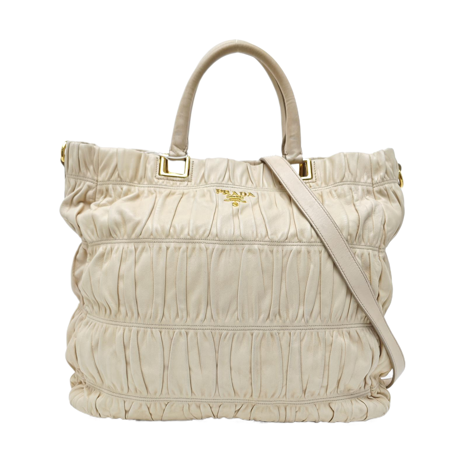 Gaufre Calfskin Beige