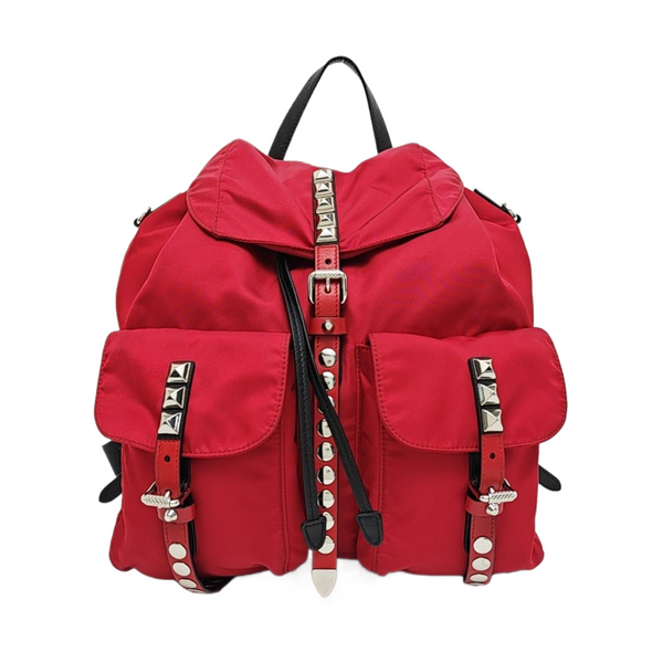 Black Nylon Nylon Red