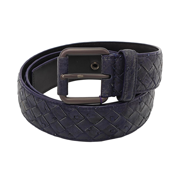 Leather Belt Blue