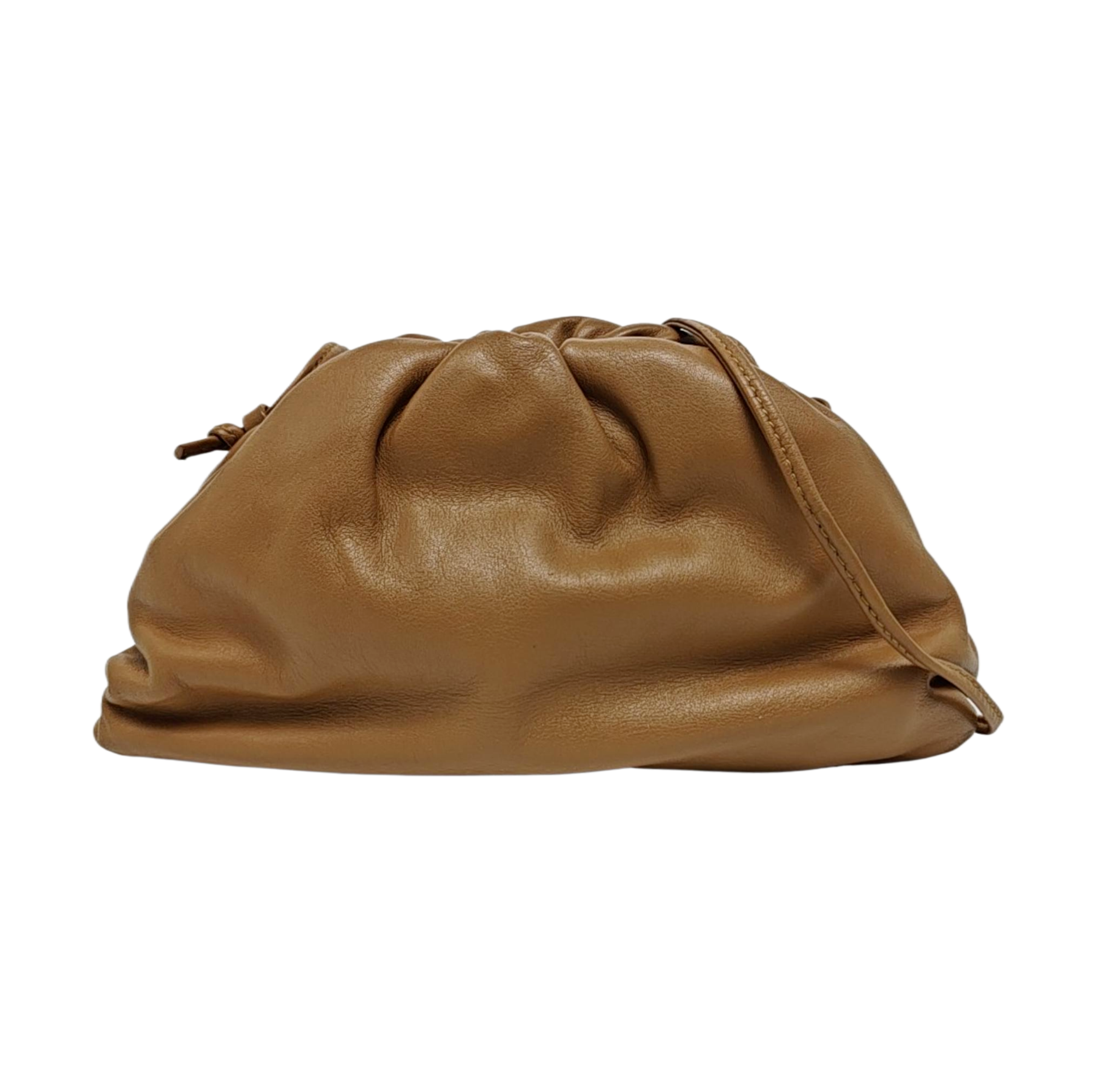Authenticated pre-owned  The Pouch Calfskin Brown - Shoulder Bag at Looply