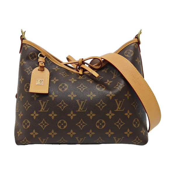 CARRYALL PM Monogram Coated Canvas Brown