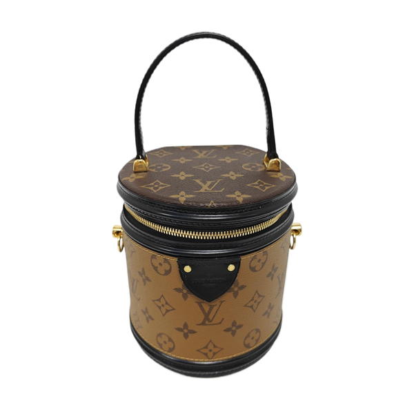 CANNES PM Monogram Coated Canvas Brown