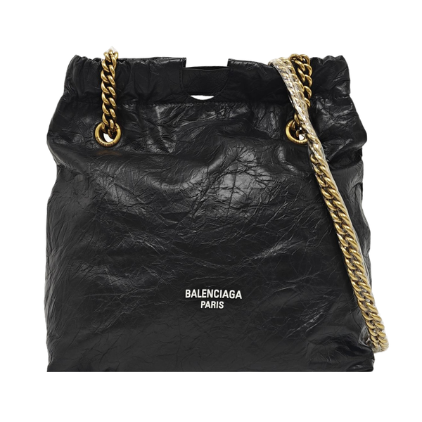 Calfskin Shoulder Bag Black
