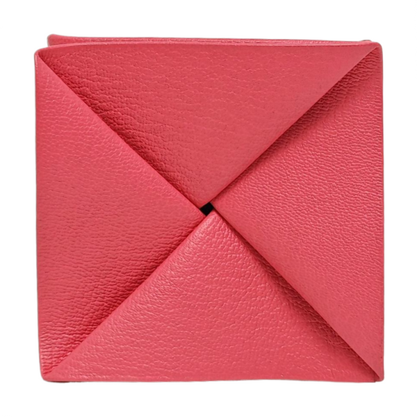 Bastia Chèvre Mysore Pink Card Holder