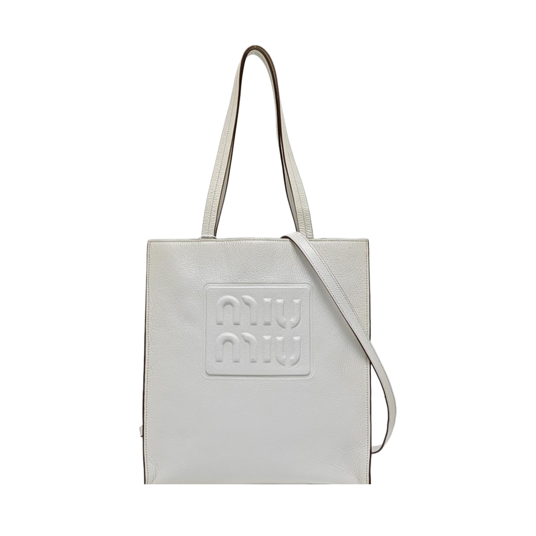 Calfskin Tote Bag White