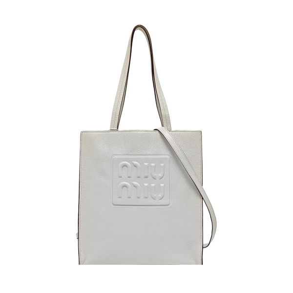 Calfskin Tote Bag White