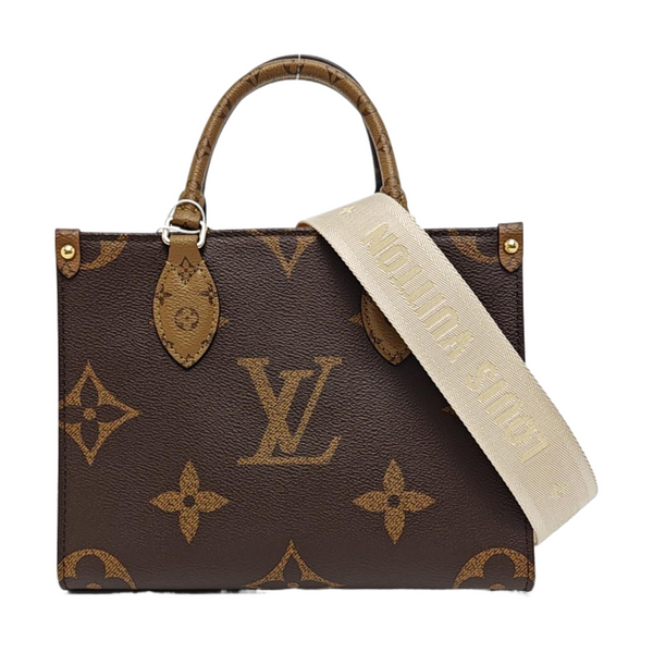 ONTHEGO PM Monogram Coated Canvas Brown