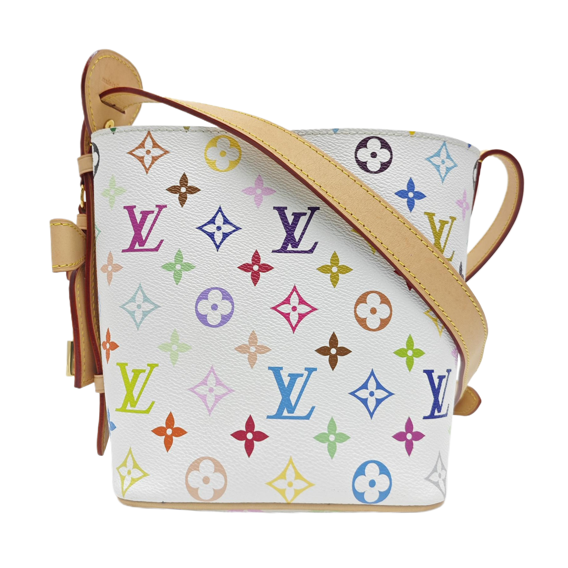 LV × TM ALL IN BB Monogram Coated Canvas White