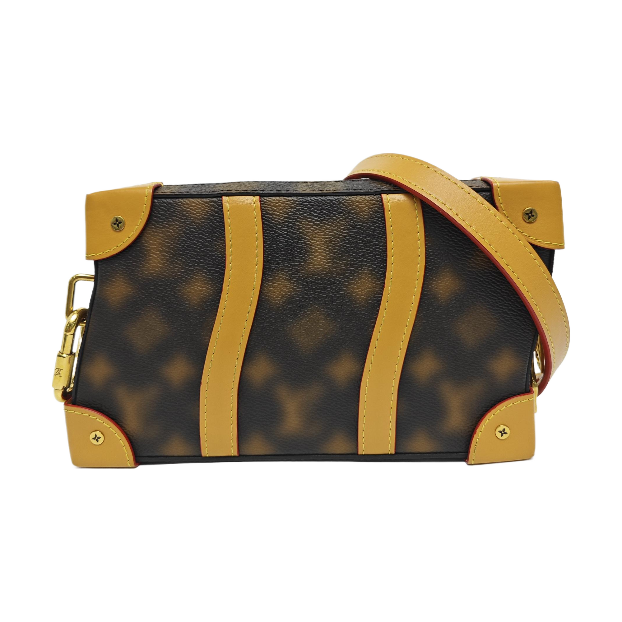 SOFT TRUNK Coated Canvas Brown