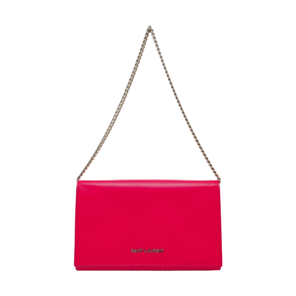 Calfskin Shoulder Bag Red