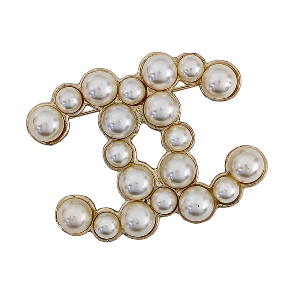 Vintage Metal Gold Brooch