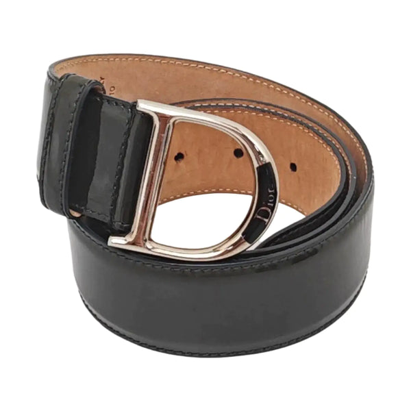 Leather Belt Green