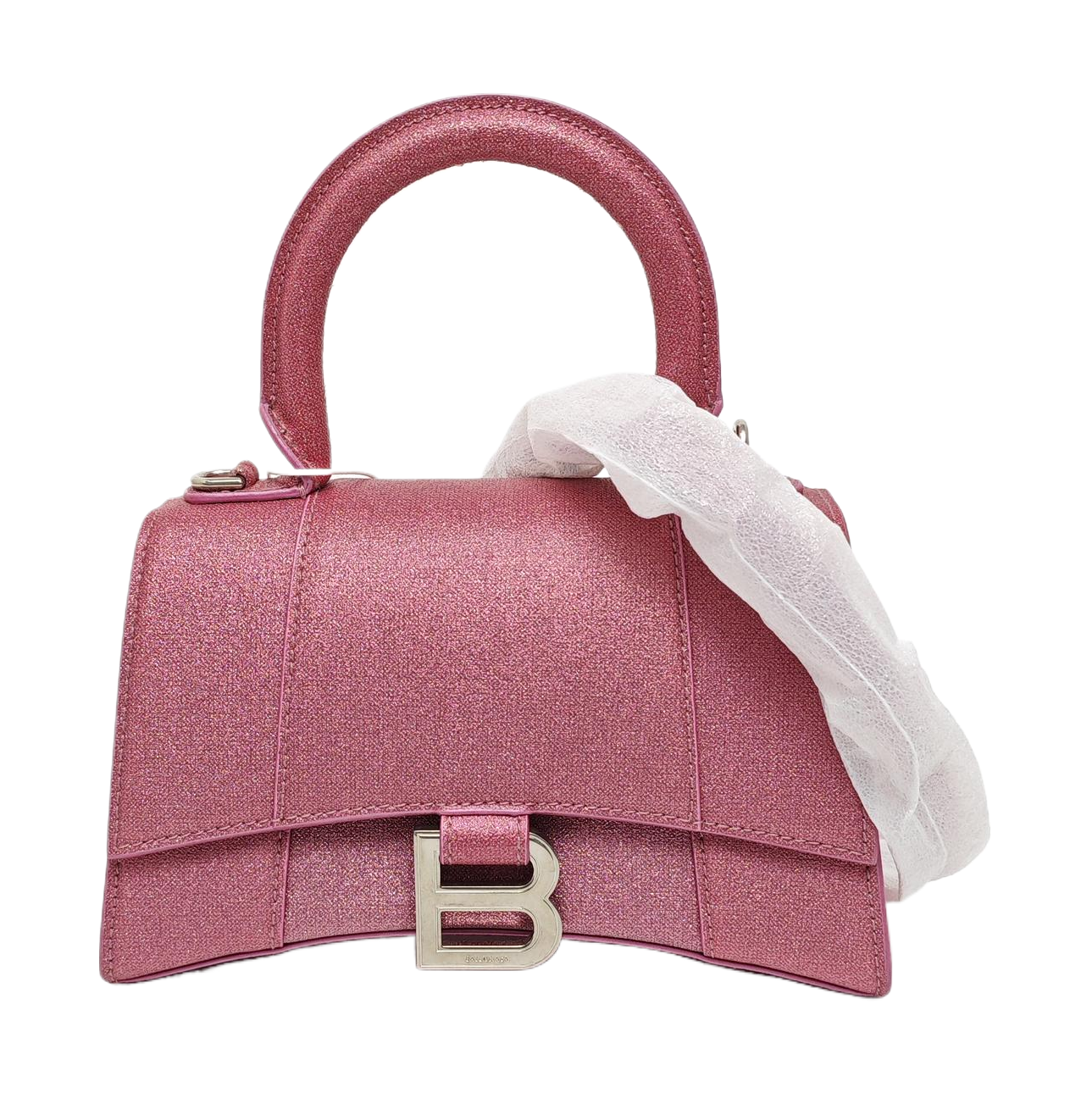 Hourglass XS Quilted Calfskin Red