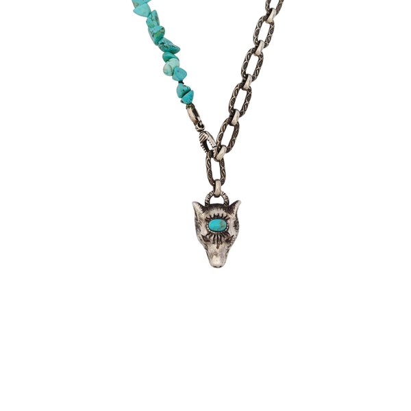 925 Sterling Silver Blue Necklace