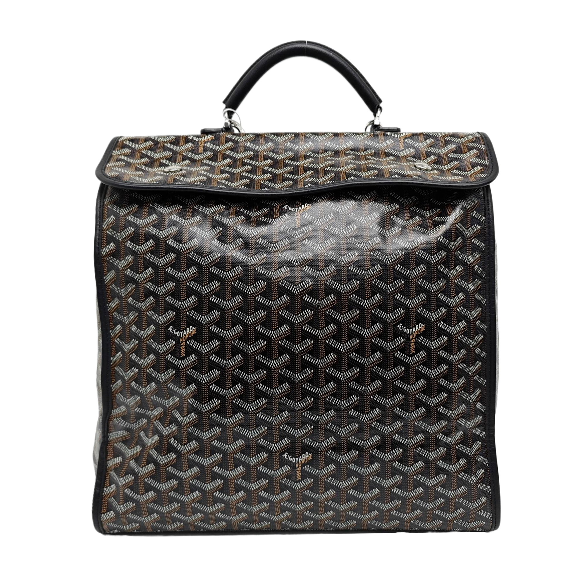 Saint Léger Coated Canvas Brown