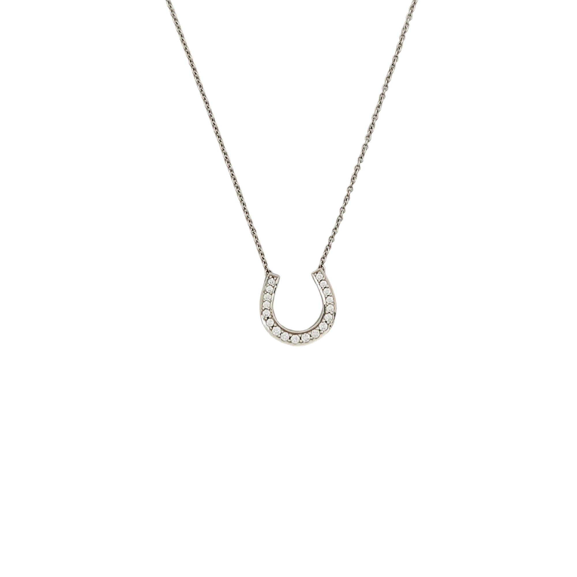 Tiffany Metro Platinum 950 Silver Necklace