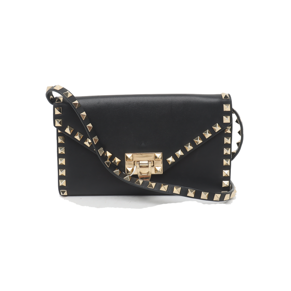My Rockstud Calfskin Black