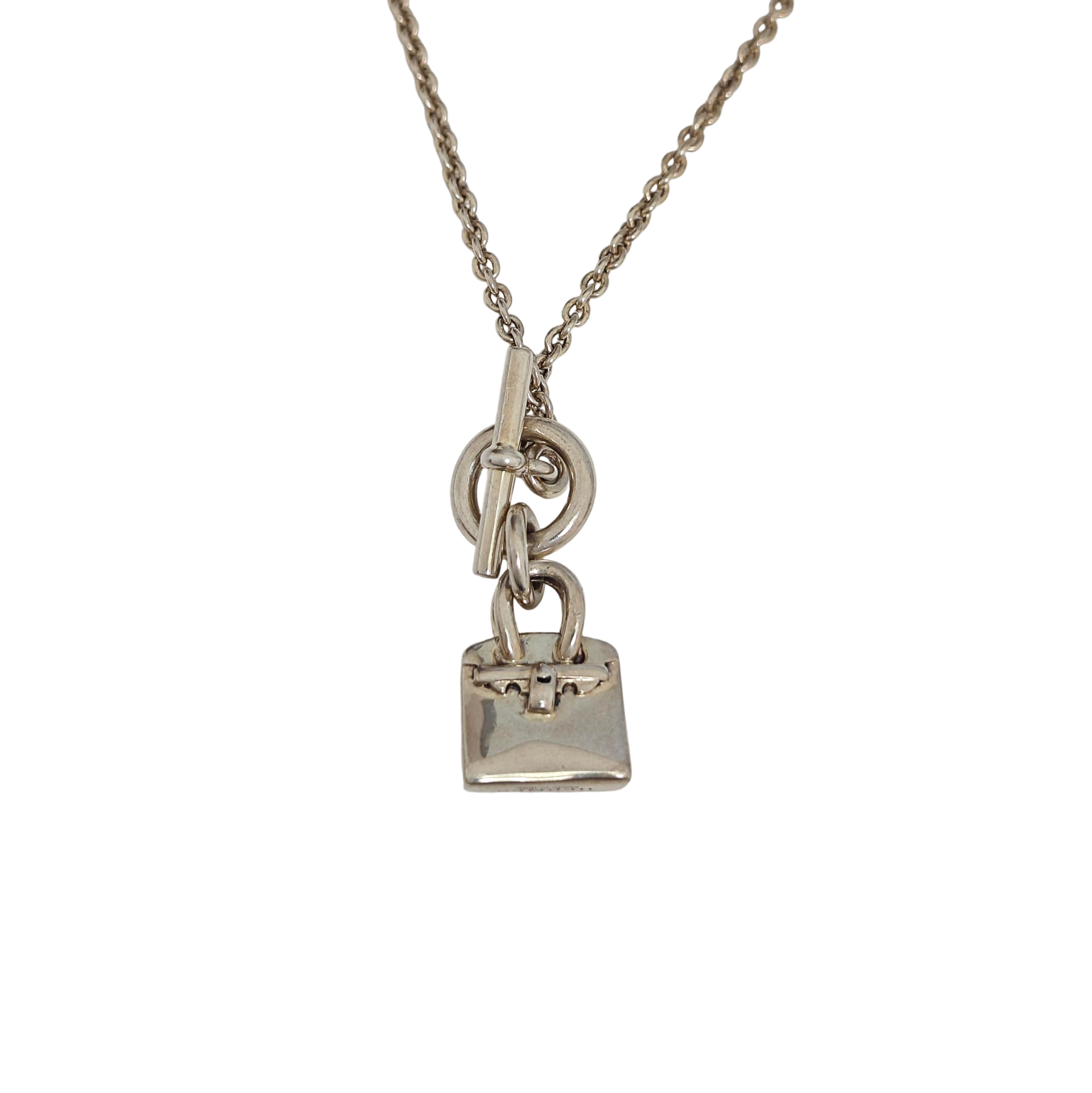 Amulettes Birkin 925 Sterling Silver Necklace