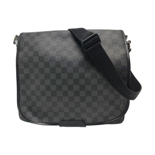 DANIEL MM Damier Graphite Coated Canvas Gray
