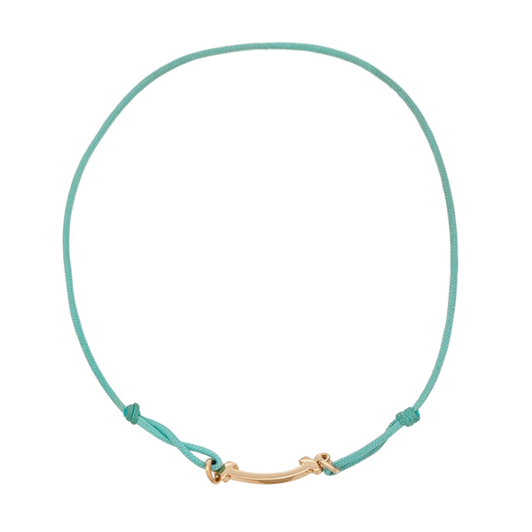 Tiffany T 18k Rose Gold Blue Bracelet