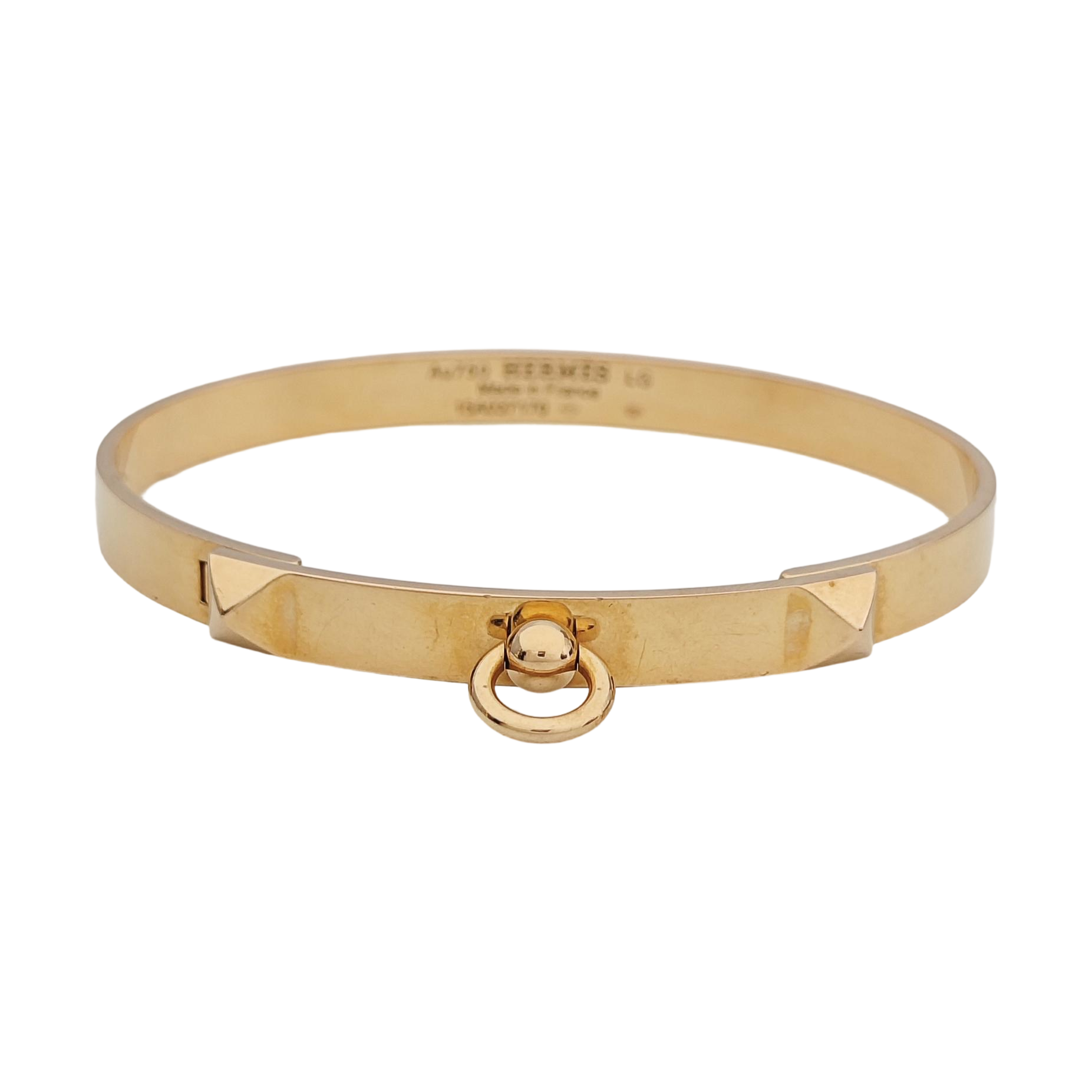Collier De Chien 18k Rose Gold Bangle