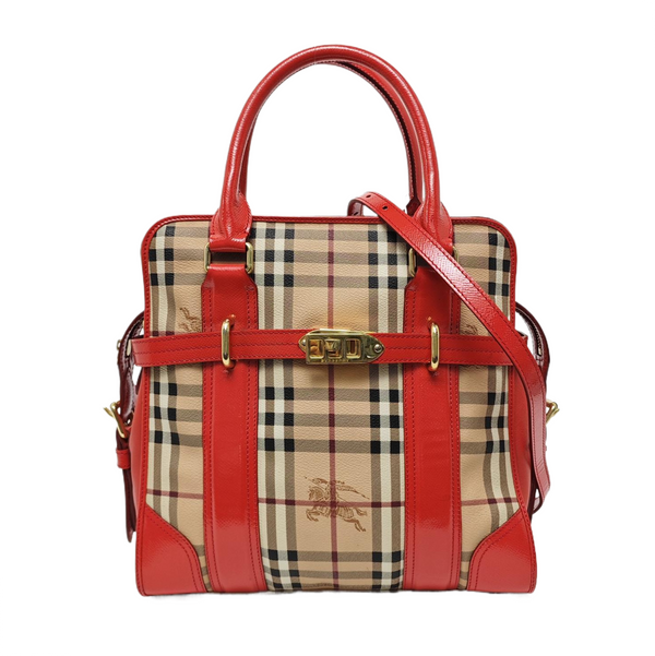 Minford Small Coated Canvas Beige