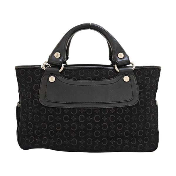 Suede Tote Bag Black