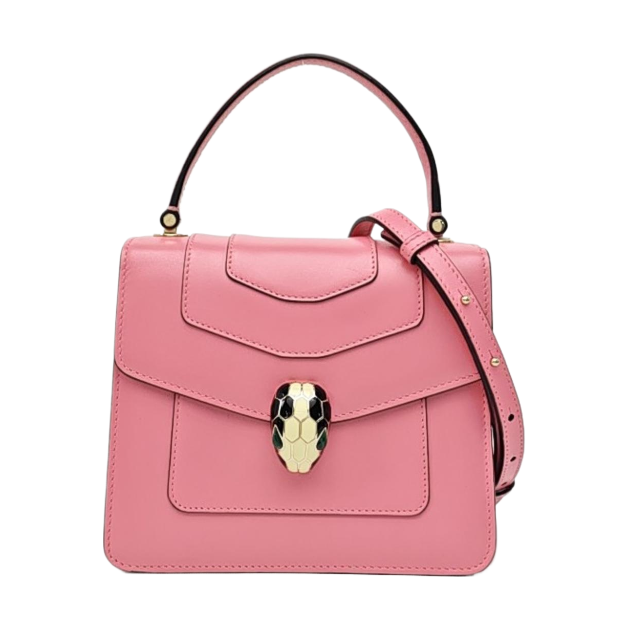 SERPENTI FOREVER Small Calfskin Pink