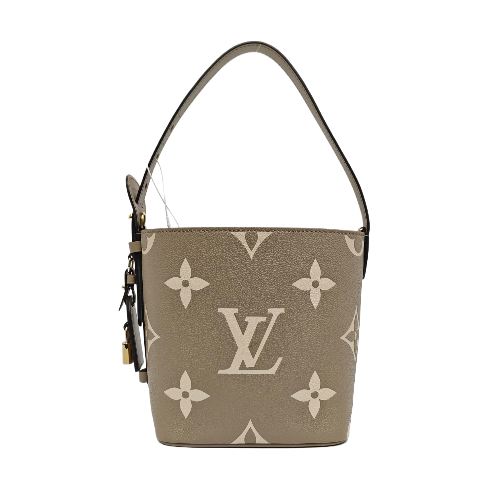 ALL IN BB Monogram Calfskin Gray