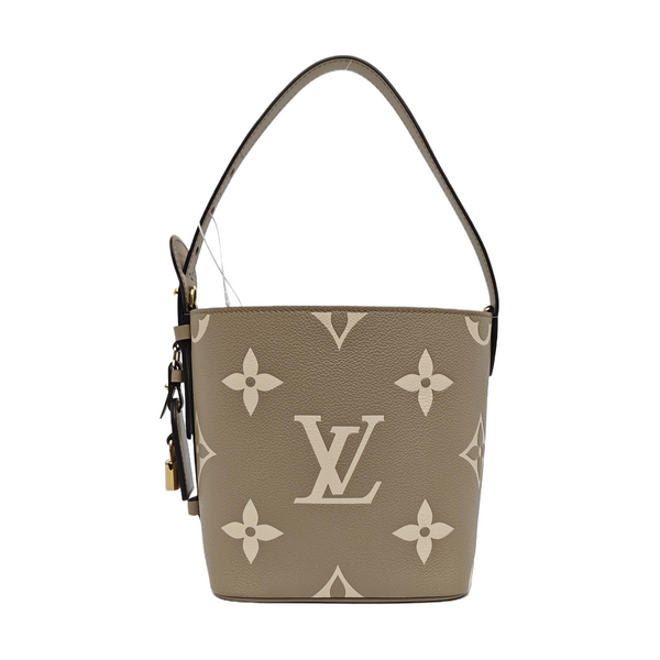 ALL IN BB Monogram Calfskin Gray