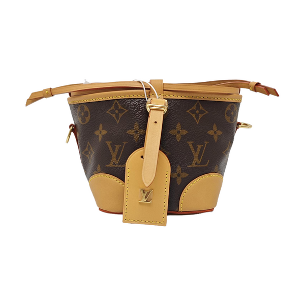 NOÉ Monogram Coated Canvas Brown