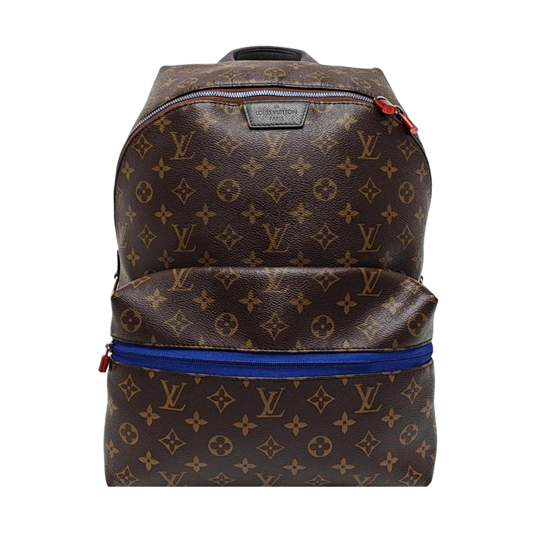 JOSH Monogram Coated Canvas Brown