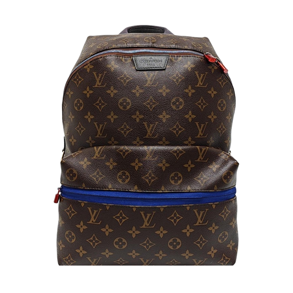 JOSH Monogram Coated Canvas Brown